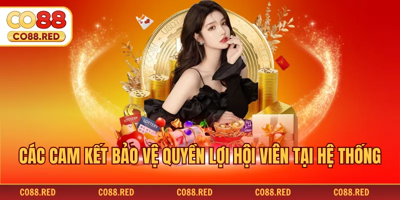 Các cam kết bảo vệ quyền lợi hội viên tại hệ thống