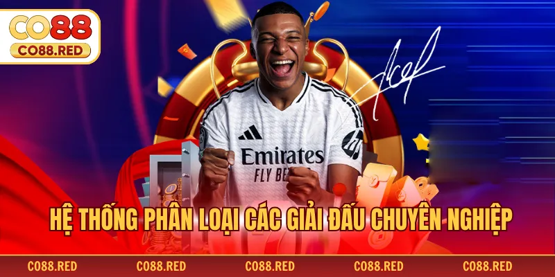 Hệ thống phân loại các giải đấu chuyên nghiệp