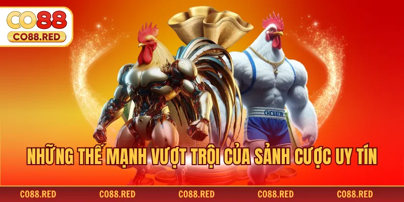 Những thế mạnh vượt trội của sảnh cược uy tín