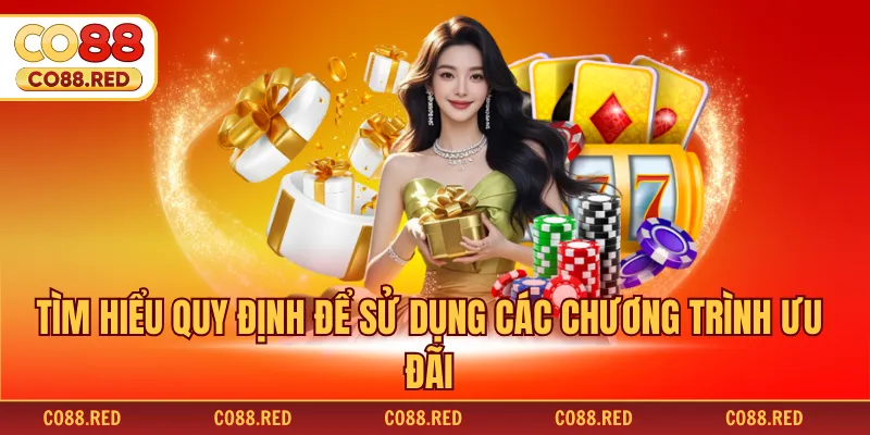 Tìm hiểu quy định để sử dụng các chương trình ưu đãi